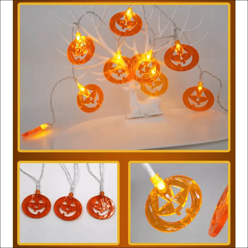 Halloween Pumpkin LED String Lights - EVERRD USA