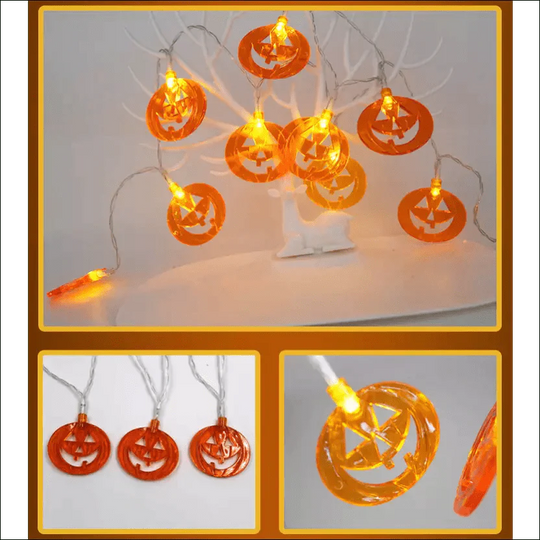 Halloween Pumpkin LED String Lights - EVERRD USA