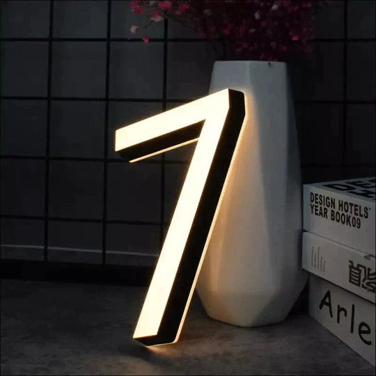 LED House Numbers - EVERRD USA