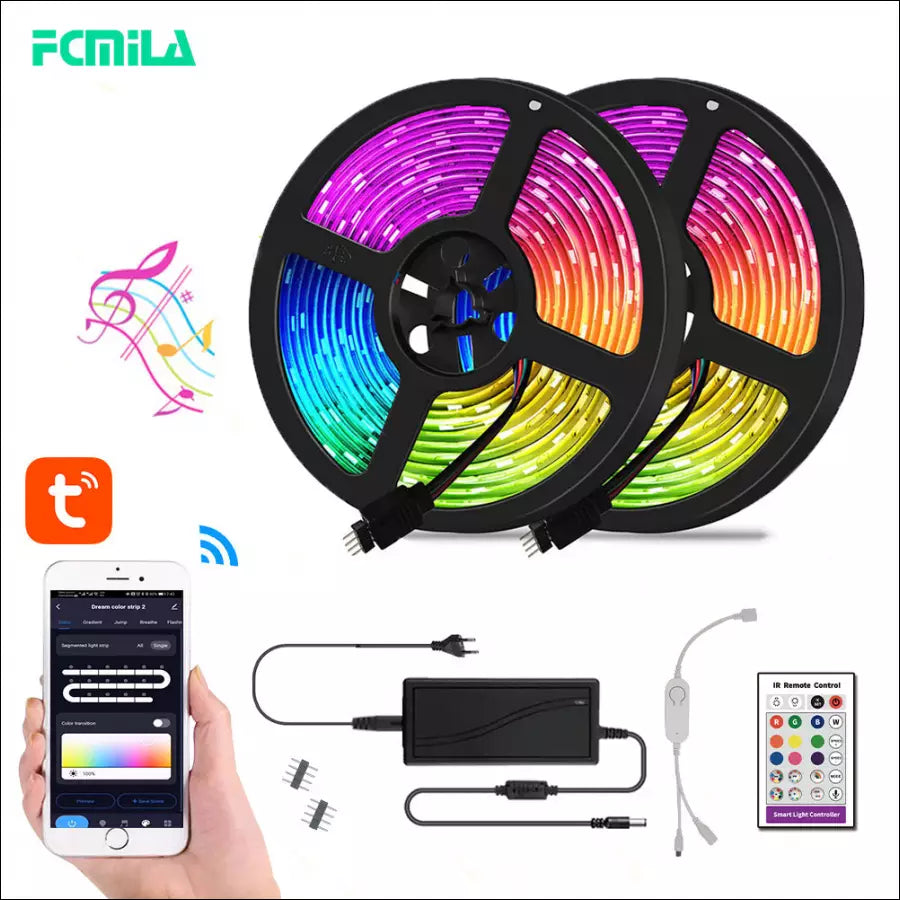 LED Strip Lights RGB 5050 Waterproof Flexible Ribbon - EVERRD USA