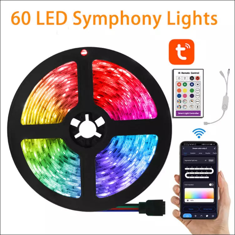 LED Strip Lights RGB 5050 Waterproof Flexible Ribbon - EVERRD USA