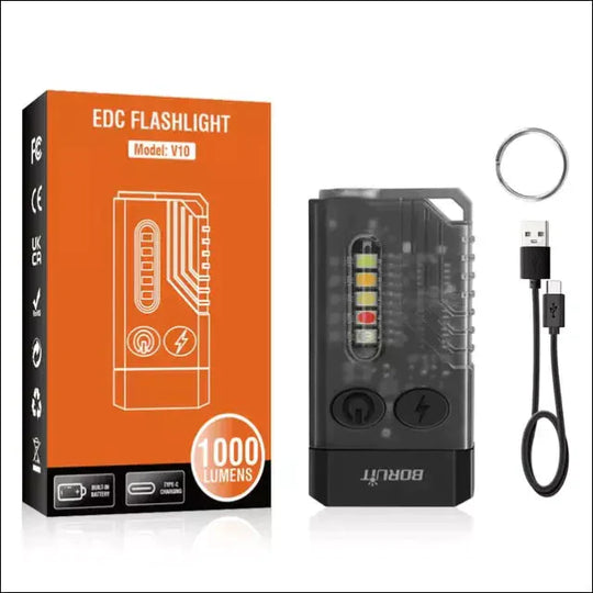 Luminix - 1000 Lumens LED Flashlight With Alarm - EVERRD USA