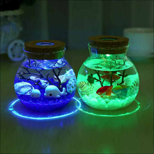 Luminous Aquatic Environments Bottle Lamp - EVERRD USA