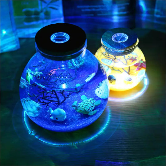 Luminous Aquatic Environments Bottle Lamp - EVERRD USA