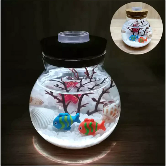 Luminous Aquatic Environments Bottle Lamp - EVERRD USA