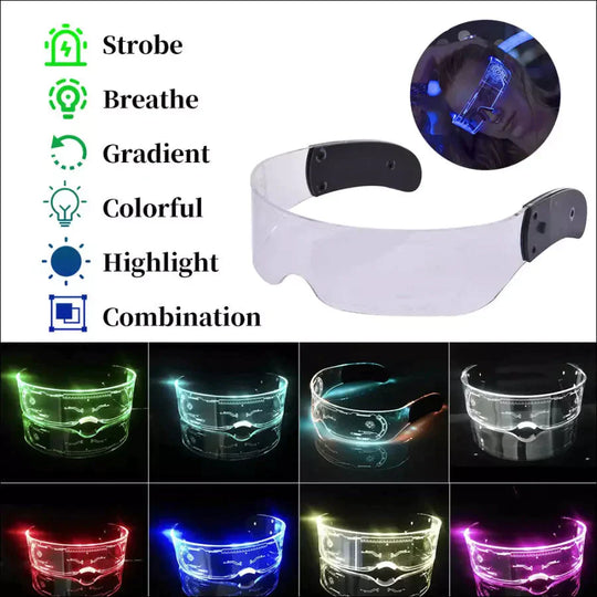 LED Luminous Party Goggles - EVERRD USA