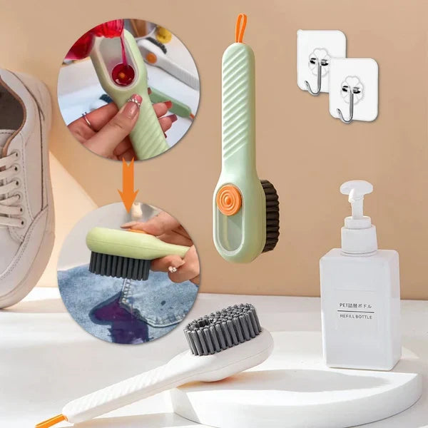 Multifunctional Scrubbing Brush With Soap Dispenser (Buy1 Get 1 Free) Everrd