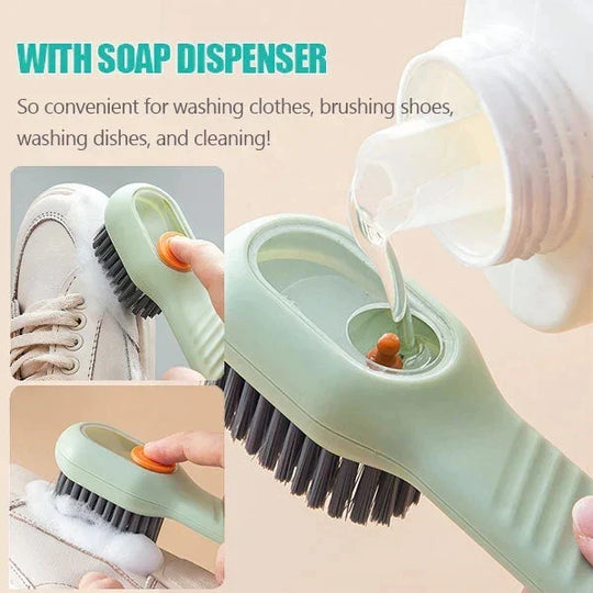 Multifunctional Scrubbing Brush With Soap Dispenser (Buy1 Get 1 Free) Everrd