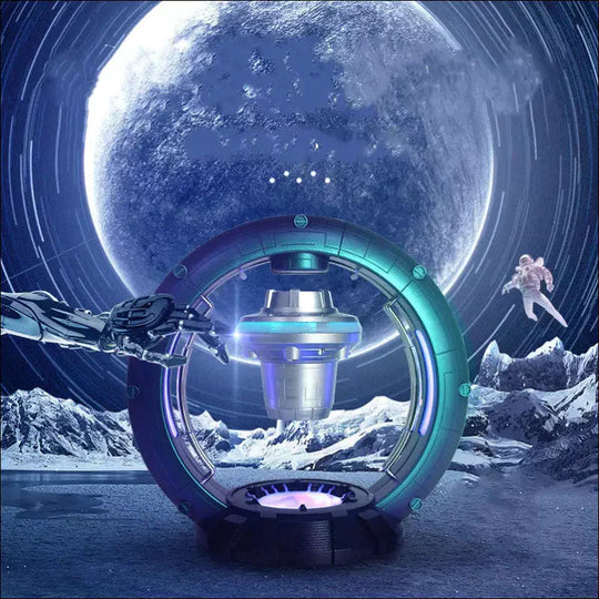 Magnetic Levitation Spacecraft UFO With Bluetooth Speaker With Breathing Light - EVERRD USA