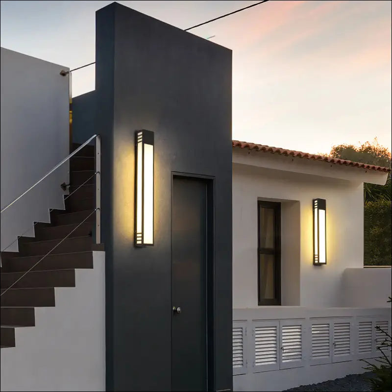 Modern Minimalist Outdoor Waterproof Wall Lamp Courtyard Garden - EVERRD USA