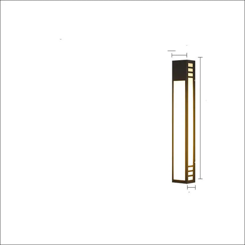 Modern Minimalist Outdoor Waterproof Wall Lamp Courtyard Garden - EVERRD USA