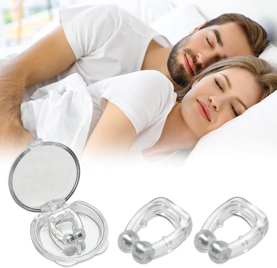 Portable Anti Snoring Device for Men and Women - High-Quality | Medical Grade Soft Silicone Nose Clip Everrd