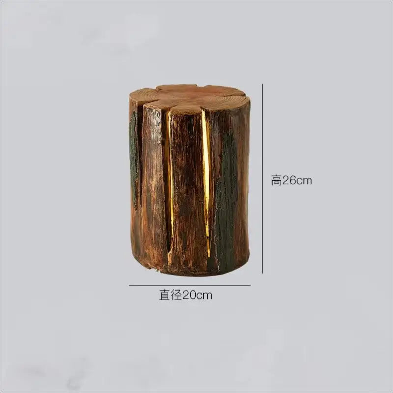 Outdoor Lawn Lamp Country Stump Stump Lamp - EVERRD USA