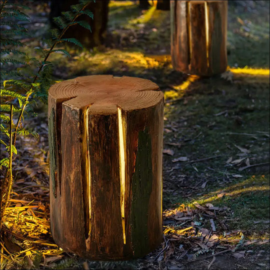 Outdoor Lawn Lamp Country Stump Stump Lamp - EVERRD USA