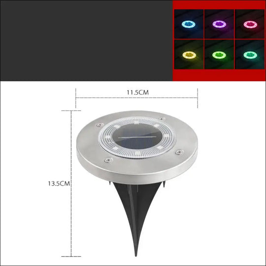 Outdoor Solar Lawn Garden Underground Light - EVERRD USA