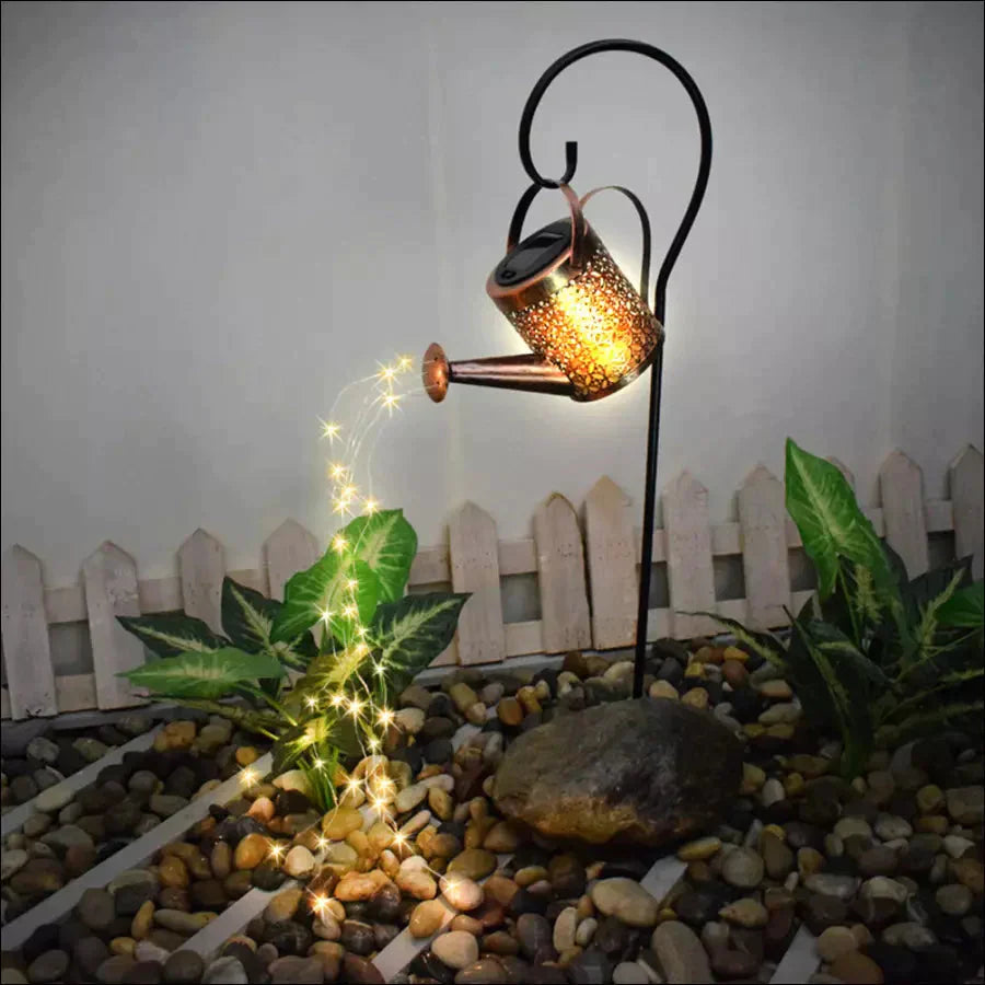 Outdoor Solar Watering Can Ornament Lamp - EVERRD USA