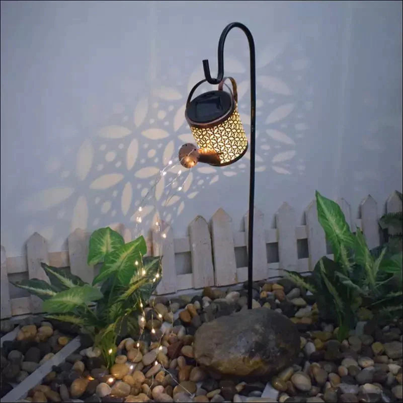 Outdoor Solar Watering Can Ornament Lamp - EVERRD USA