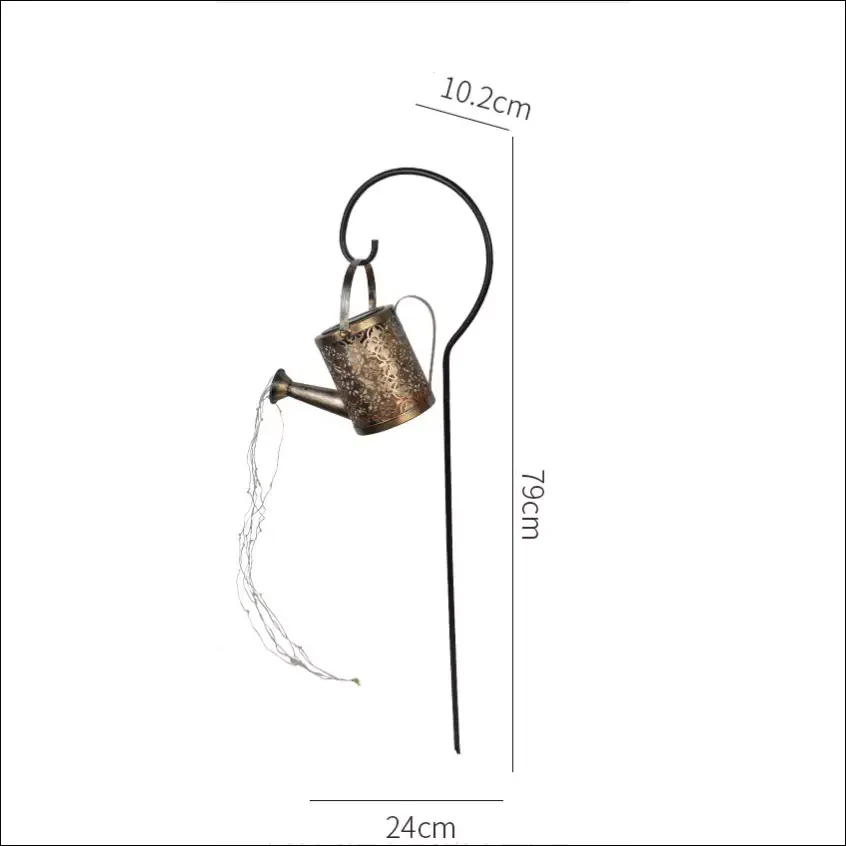 Outdoor Solar Watering Can Ornament Lamp - EVERRD USA