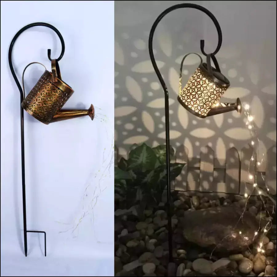 Outdoor Solar Watering Can Ornament Lamp - EVERRD USA