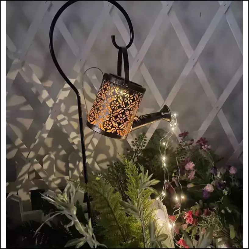 Outdoor Solar Watering Can Ornament Lamp - EVERRD USA