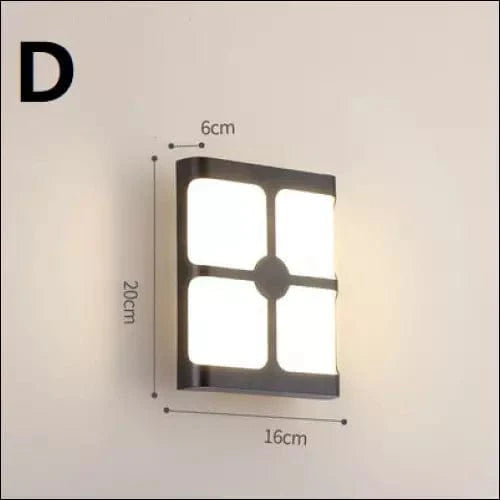 Outdoor Wall Light Waterproof Outdoor Wall Lighting - EVERRD USA