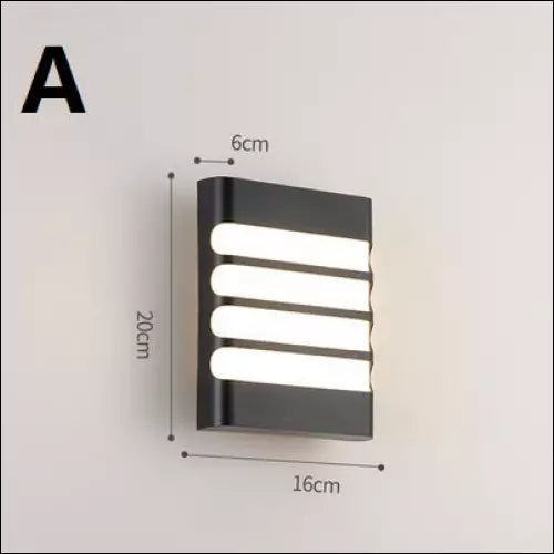 Outdoor Wall Light Waterproof Outdoor Wall Lighting - EVERRD USA