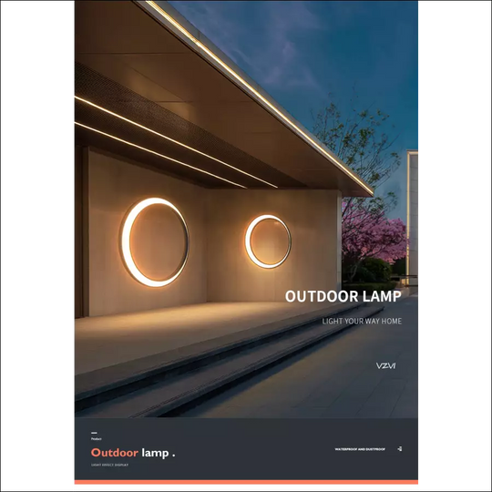 Outdoor Waterproof Exterior Wall Lamp - EVERRD USA