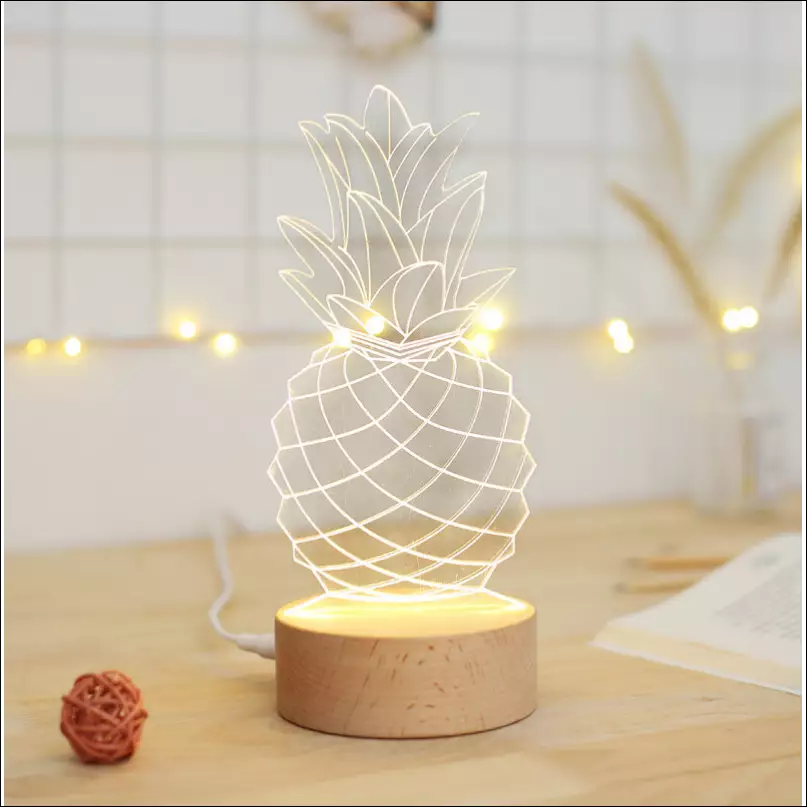 Pineapple table lamp - EVERRD USA