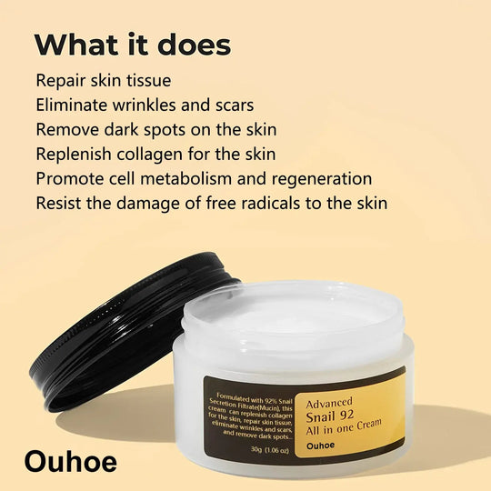 Ouhoe Korean Snail Collagen Lifting & Firming Cream(🔥🔥🔥Limited time offer last 30 minutes) - EVERRD USA