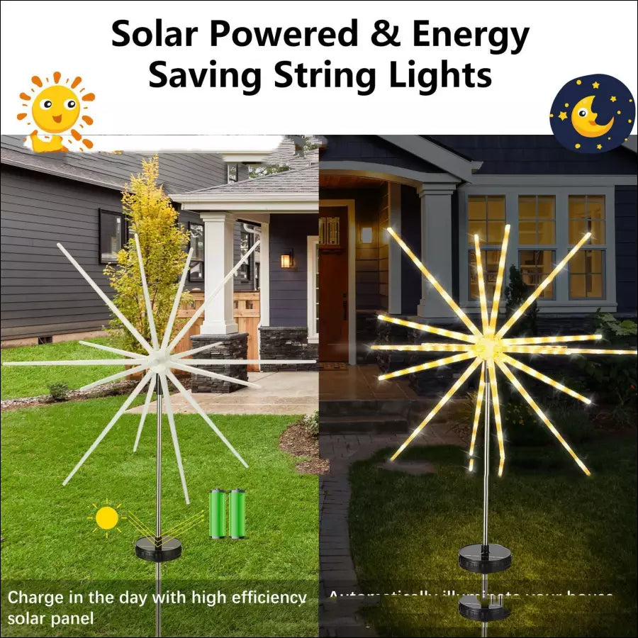 Solar Garden Fireworks Light - EVERRD USA