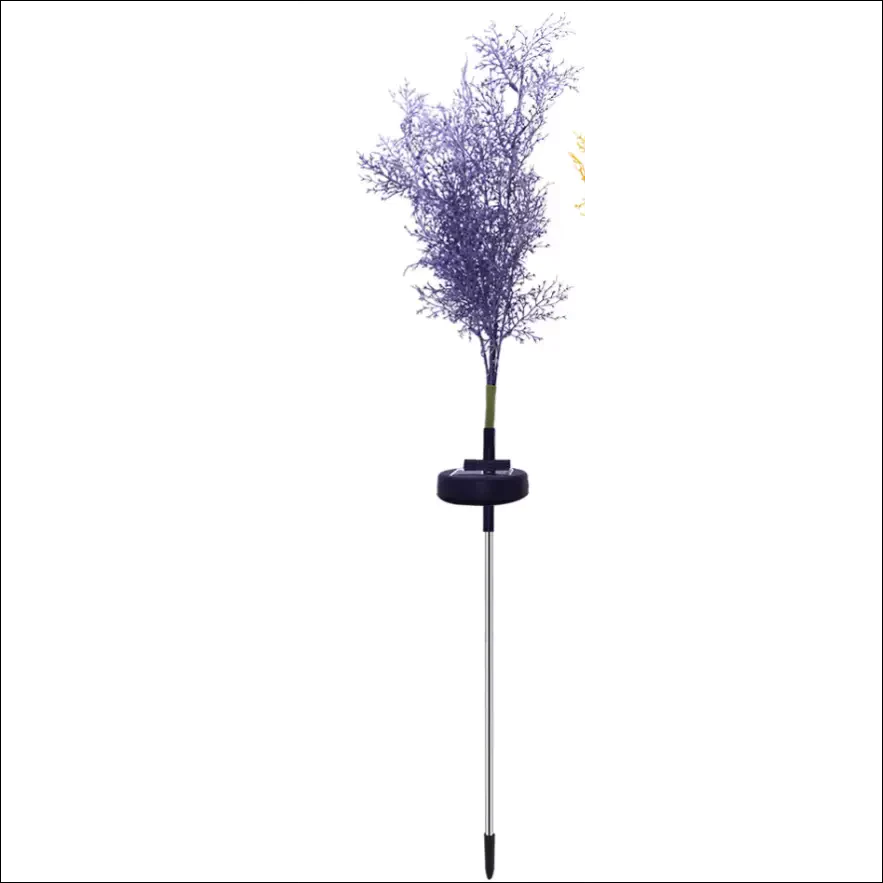 Solar LED Lavender Lawn Light For Garden, Courtyard, Park, Path,  & Corridor - EVERRD USA