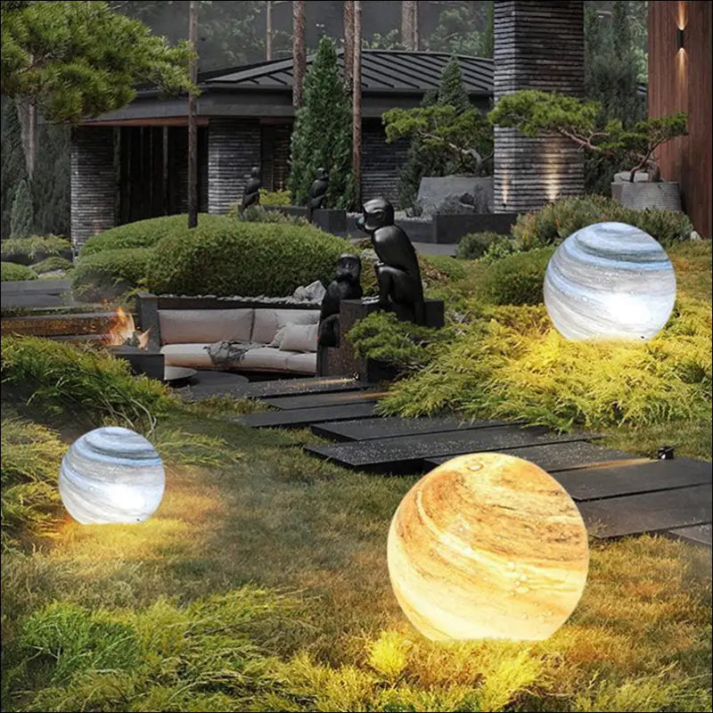 Solar Lawn Outdoor Waterproof Villa Garden Grass Earth Lamp - EVERRD USA