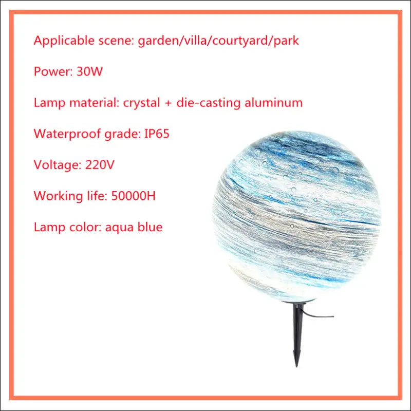 Solar Lawn Outdoor Waterproof Villa Garden Grass Earth Lamp - EVERRD USA