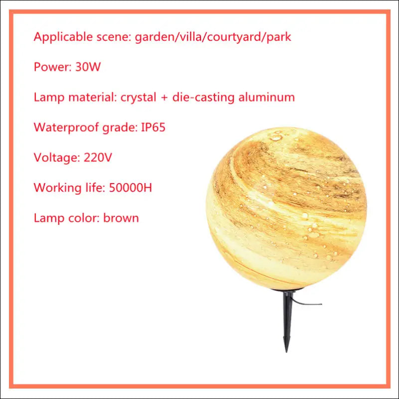 Solar Lawn Outdoor Waterproof Villa Garden Grass Earth Lamp - EVERRD USA