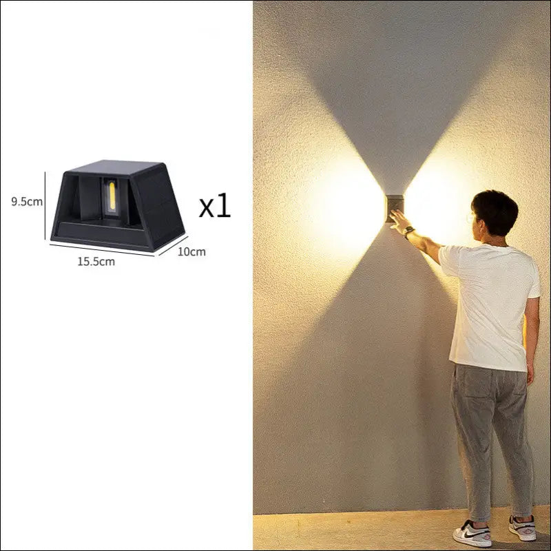 Solar Outdoor Corridor Waterproof Wall Lamp - EVERRD USA