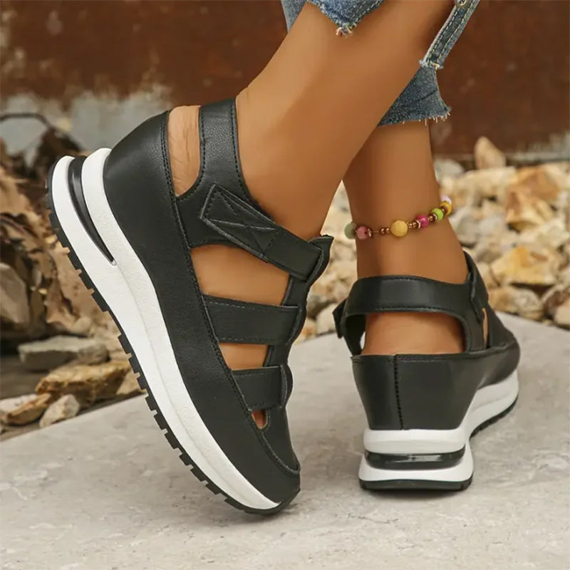 Geschlossene Damen-Sneaker-Sandalen