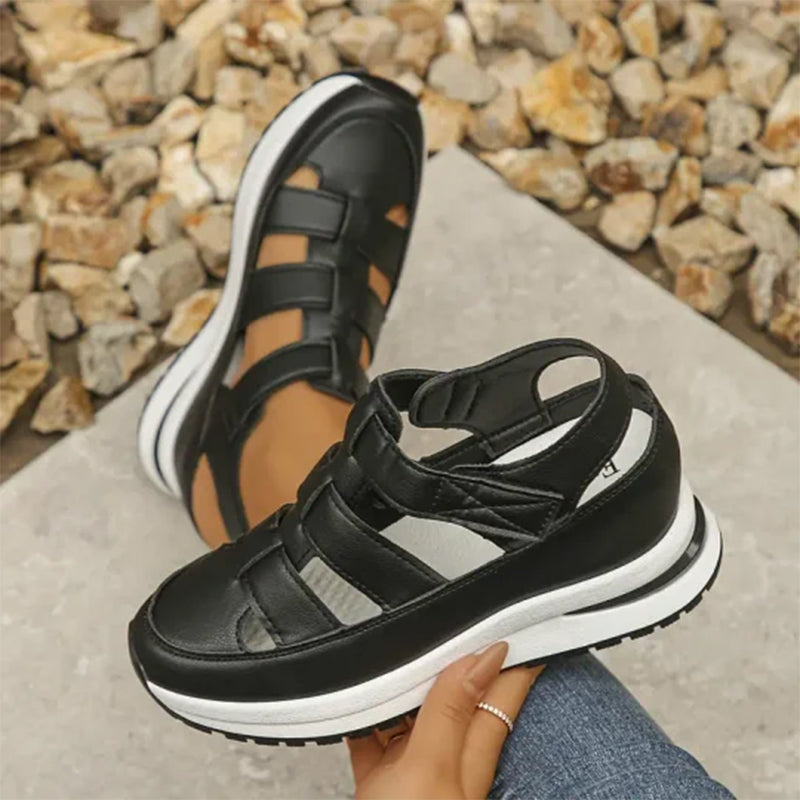 Geschlossene Damen-Sneaker-Sandalen