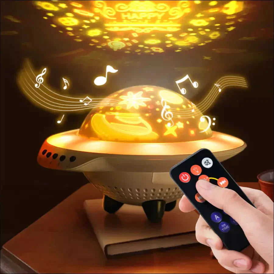 UFO Star Night Light Projector for Kids - EVERRD USA