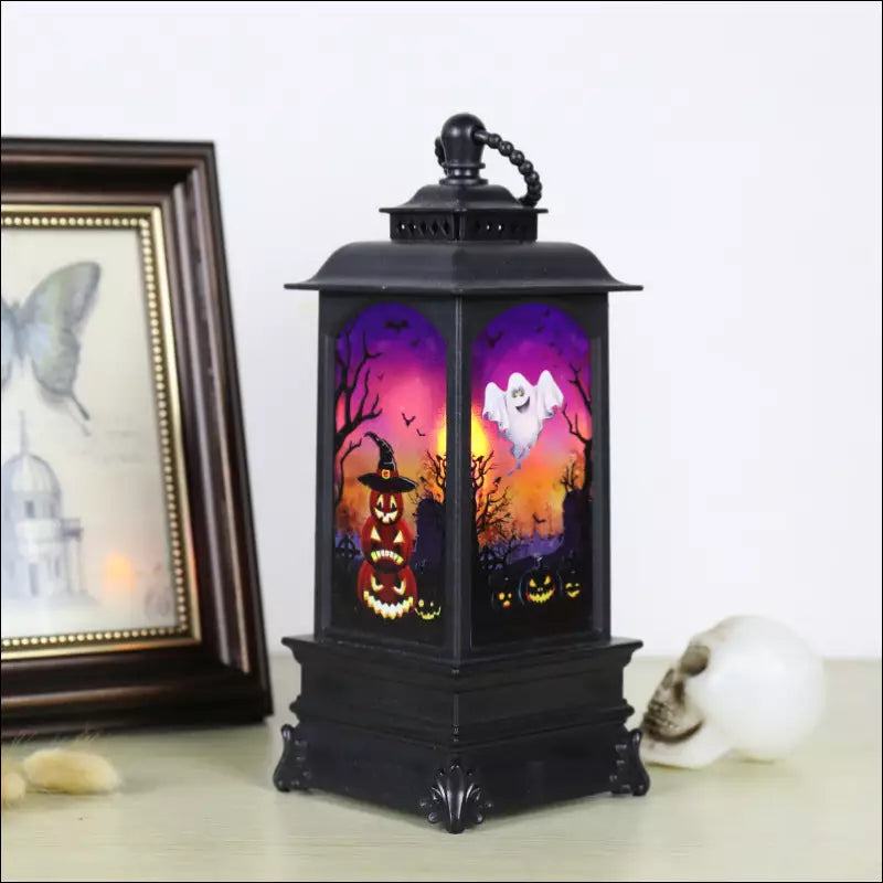 Staraise Electric Halloween Pumpkin Witch Skull Lamp - EVERRD USA