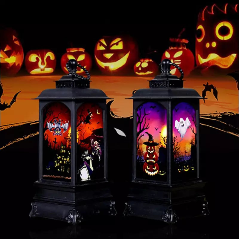 Staraise Electric Halloween Pumpkin Witch Skull Lamp - EVERRD USA