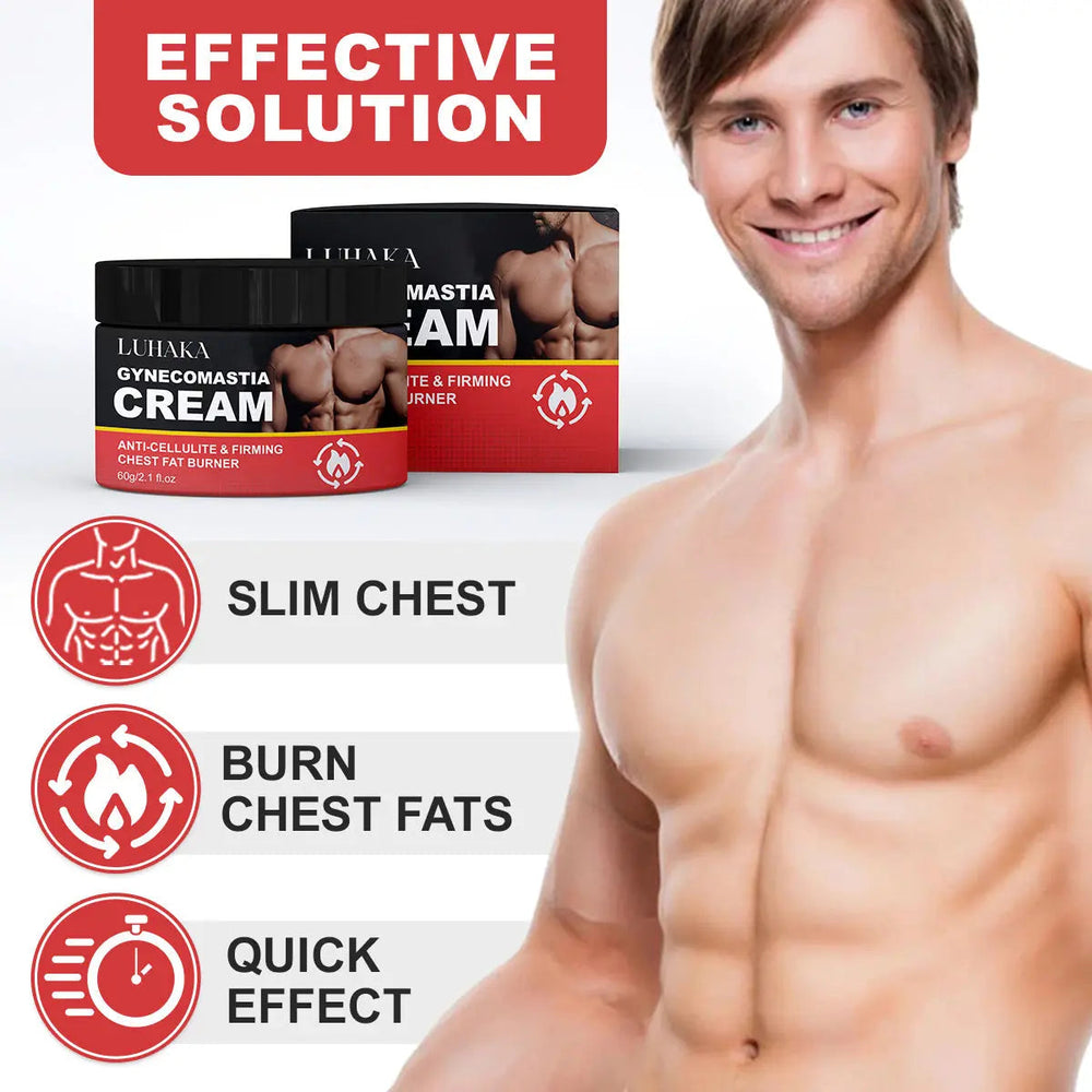 Luhaka Gynecomastia Cream - Chest Fat Burner - EVERRD USA