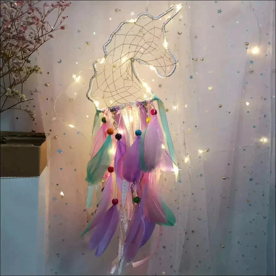 Unicorn LED Dream Catcher - EVERRD USA