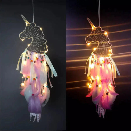 Unicorn LED Dream Catcher - EVERRD USA