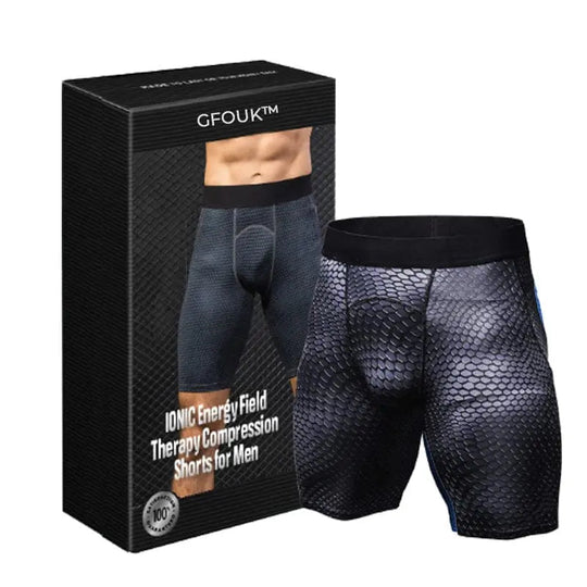 GFOUK™ IONIC Energy Field Therapy Compression Shorts for Men - EVERRD USA