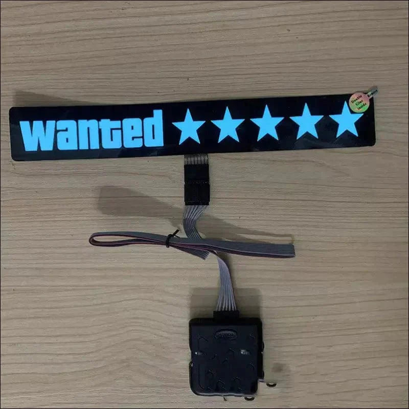 LED "Wanted" Car Window Panel - EVERRD USA