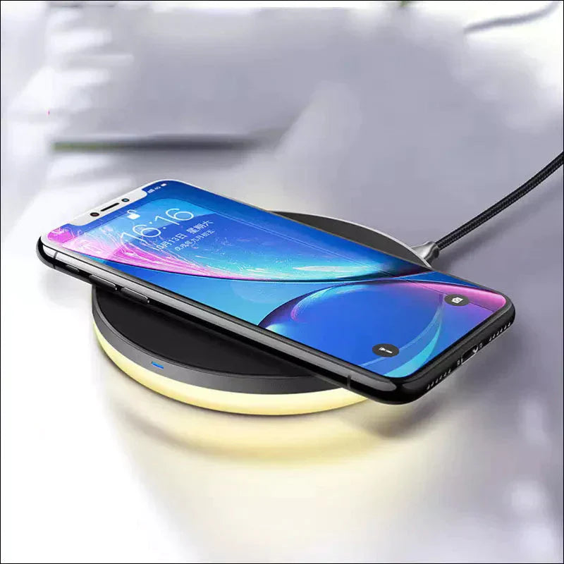 Wireless Charger For iPhone & Samsung  Light - EVERRD USA