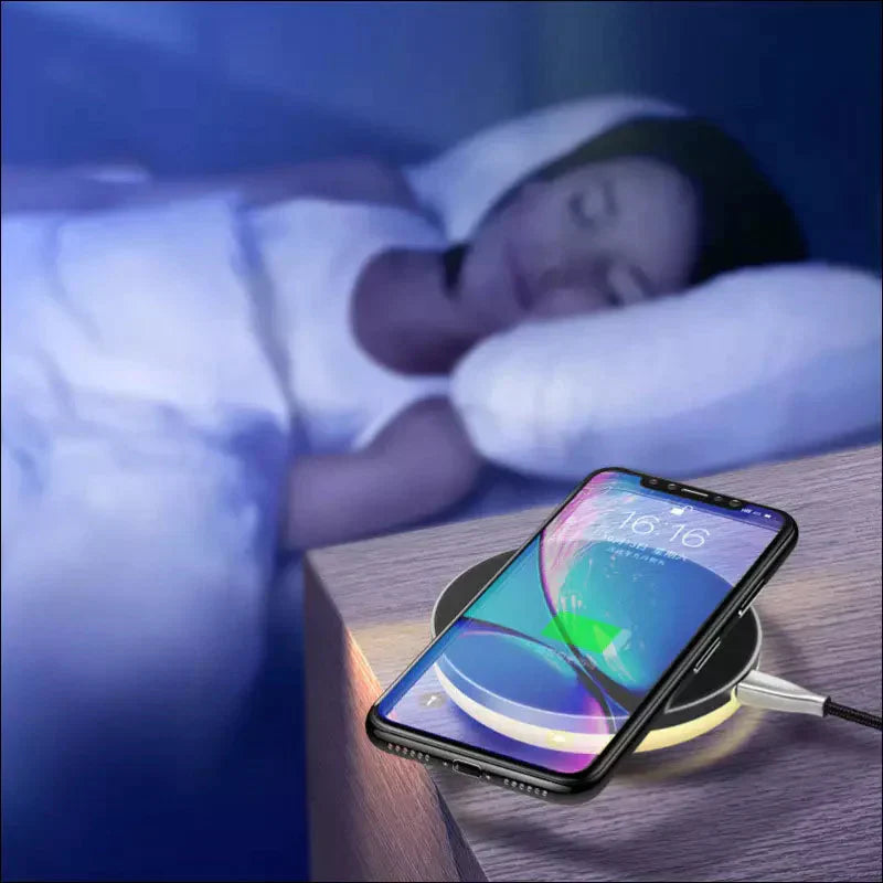 Wireless Charger For iPhone & Samsung  Light - EVERRD USA