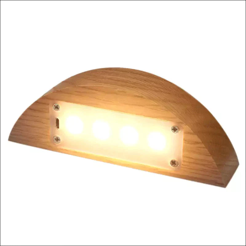 Wood Carved Modern LED Night Light - EVERRD USA