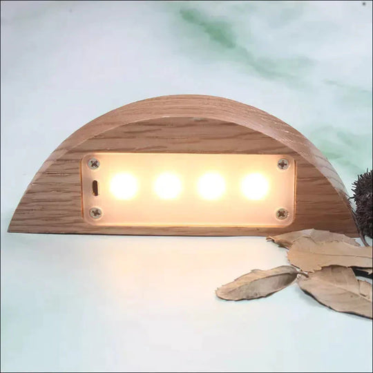 Wood Carved Modern LED Night Light - EVERRD USA