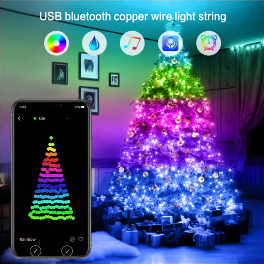 YewLights - Smart LED Christmas Tree Lights - EVERRD USA